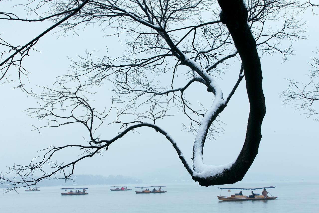 Hangzhou Xihu Qinghe Hostel Bagian luar foto